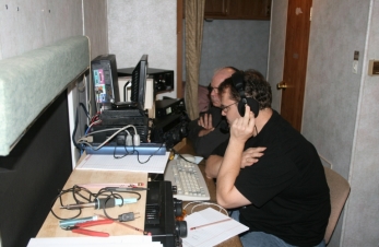 Ray WQ5L & Cecil K5DL