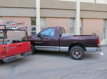 W5MDX AND WD5BJT TRUCKING INTO JOB SIGHT