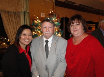 Daughter Julie, Charlie WD5BJT, wife Linda