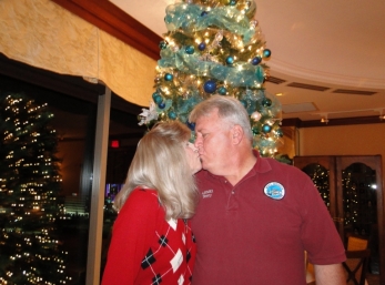 KF5DIN Glenda & AE5RI Terry Special moment!  