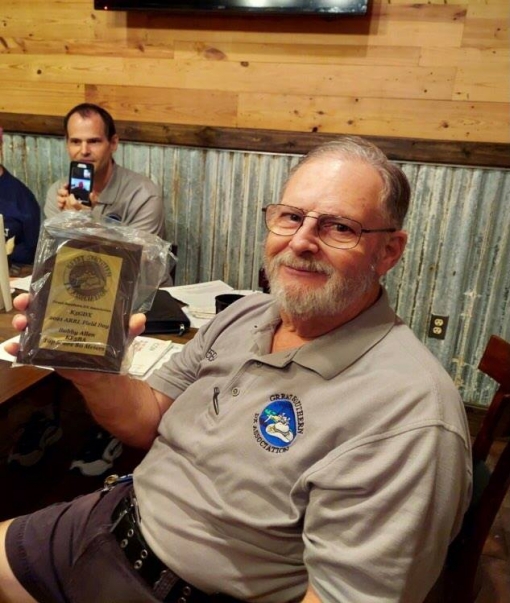 KF5BA 80M Plaque Winner